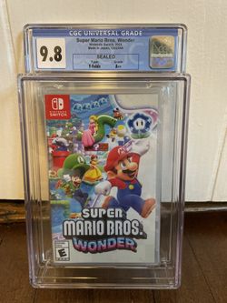 Graded Super Mario Bros. Wonder - CGC 9.8 - A++