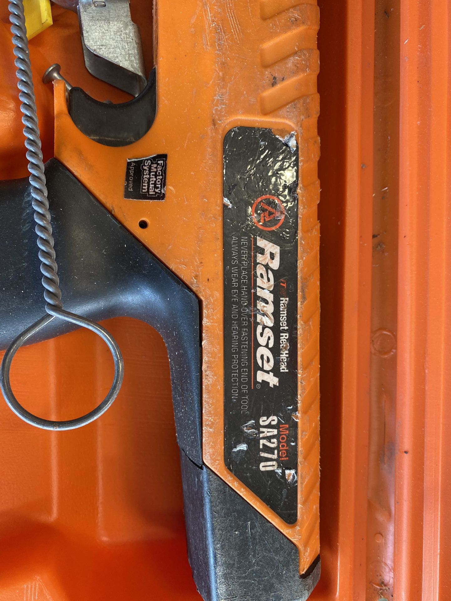 RAMSET SA270 .27 CAL SEMI AUTO POWDER ACTUATED POWER ADJUST 10 SHOT STRIP