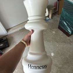 Large Hennessy Chess Set 