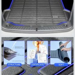 KELCSEECS® Floor Mats & Cargo Liner Custom for Hyundai Elantra 2017-2020