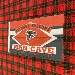 Brand New Atlanta Falcons Banner Flag 
