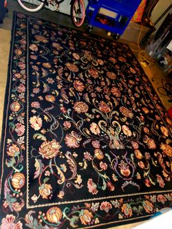 Large Beautiful Area Rug - Cleopatra Collection "Morning Glory" Area Rug