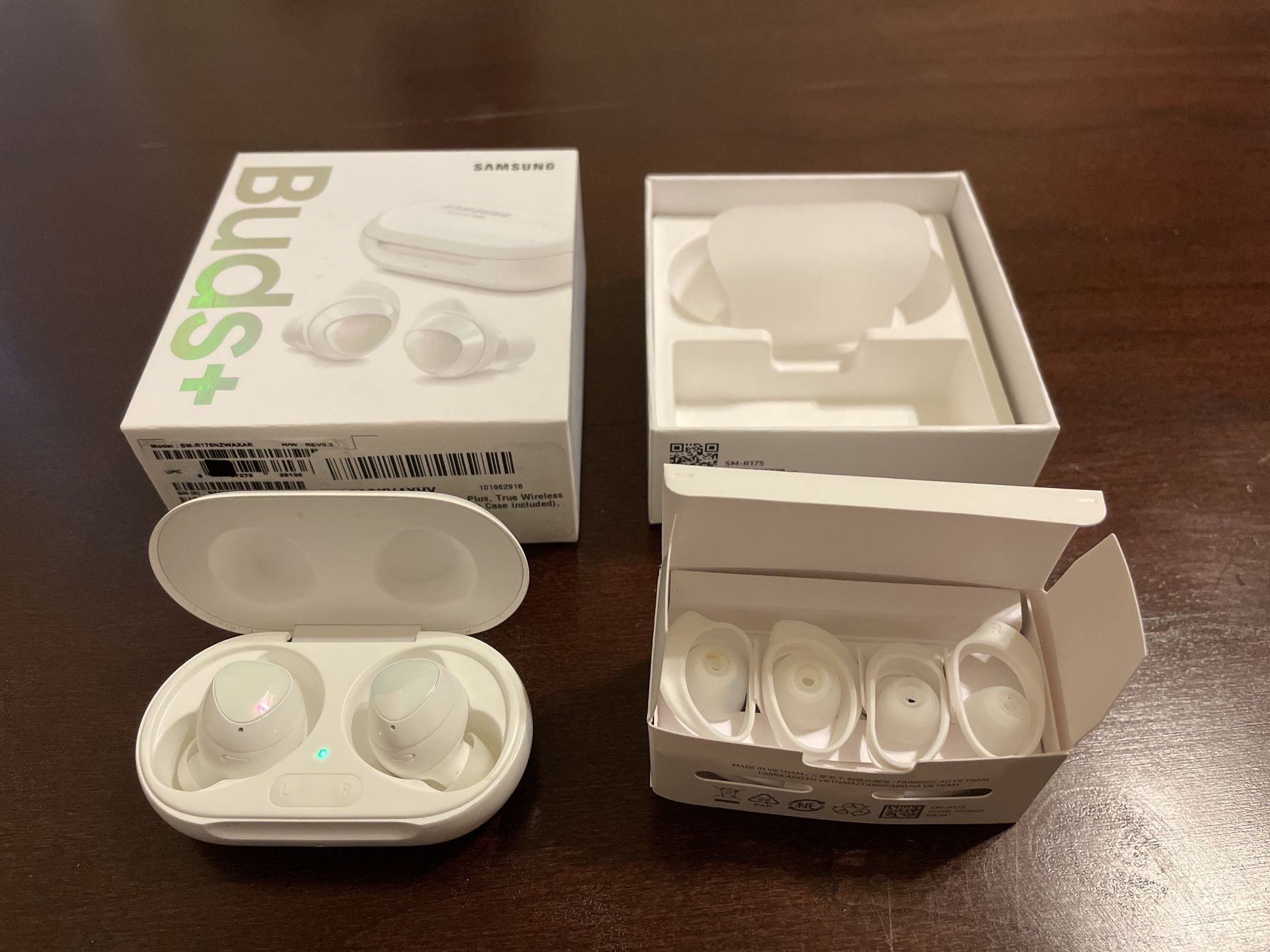 Samsung Galaxy Buds+ Plus - White Great condition