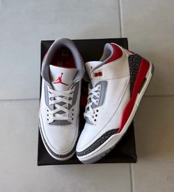 Jordan 3 fire red size 11.5
