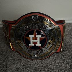 Astros WWE Championship Belt 