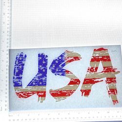 Iron On Heat Transfer  Good For T-shirts Sweaters Jackets T Shirt Design Size Is About 6x10 USA 🇺🇸  #203