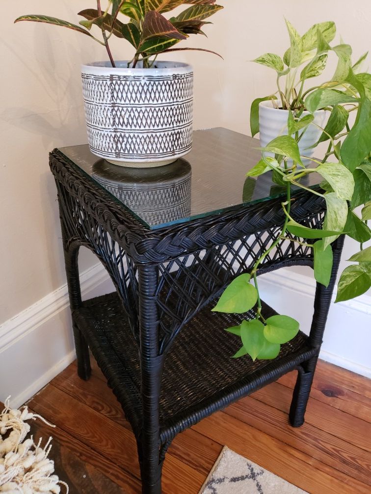 Bohemian style plant stand