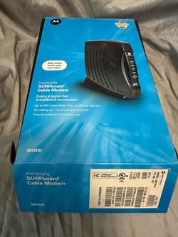 Motorola SURFboard cable modem (model SB5101U)