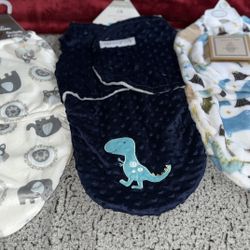 3 Set Baby boy Swaddles 
