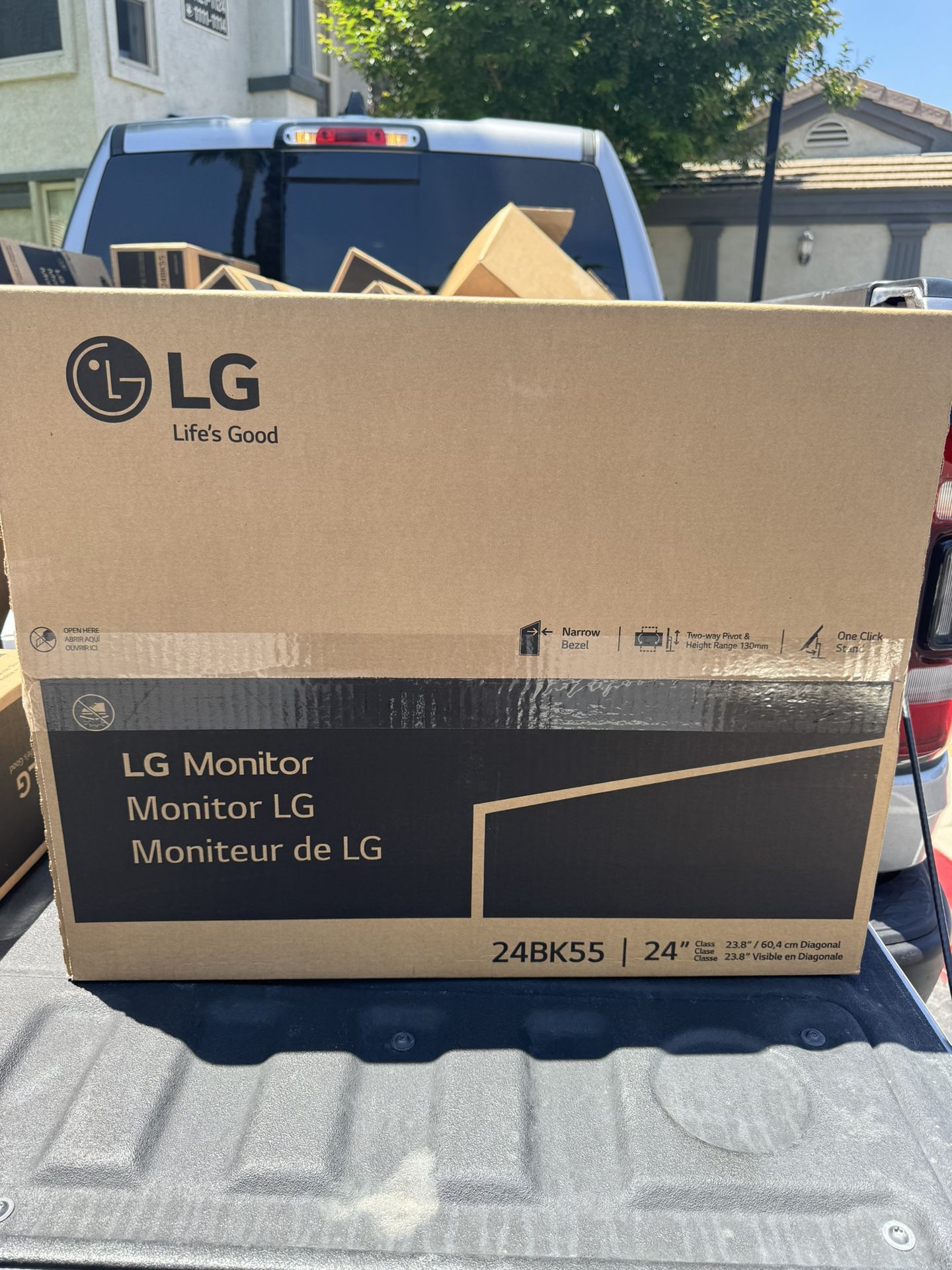 LG Computer 24” Monitors 10 Available 