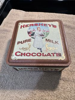 Saturday post/Hershey’s milk chocolate tin boxes