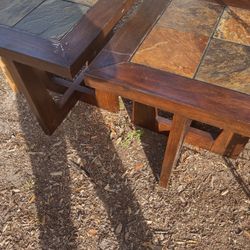 2 matching tables for livingroom both for $45 Location MOUNT DORA Fla 32757