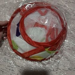 1pc Ocean Ball Pool With Basketball Basket Bobo Pool Toy 35.43inch 