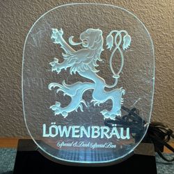 Vintage Lowenbrau Beer Sign