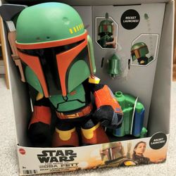 Star Wars Rocket Launching Boba Fett Plush