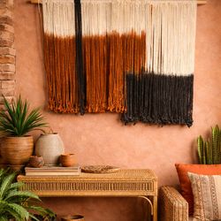 New large macrame wall hanging tapestry