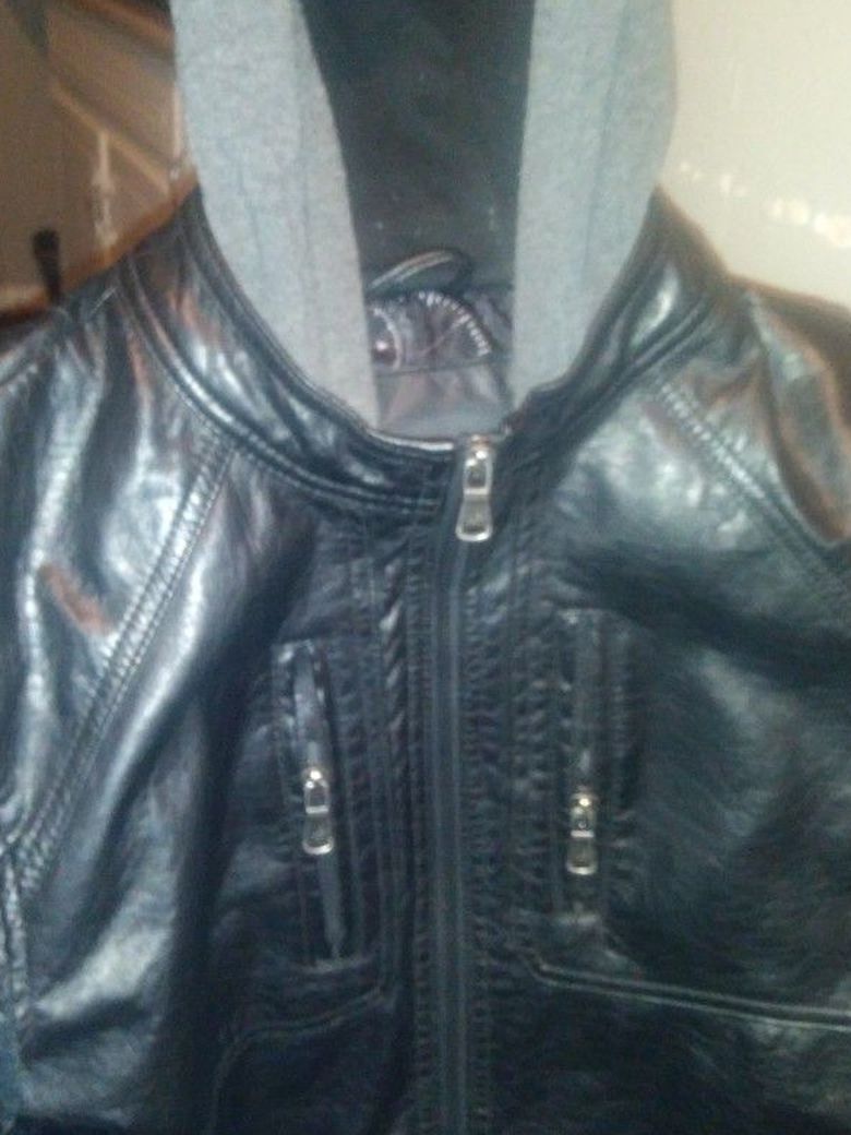 Urban Republic Leather Jacket Large