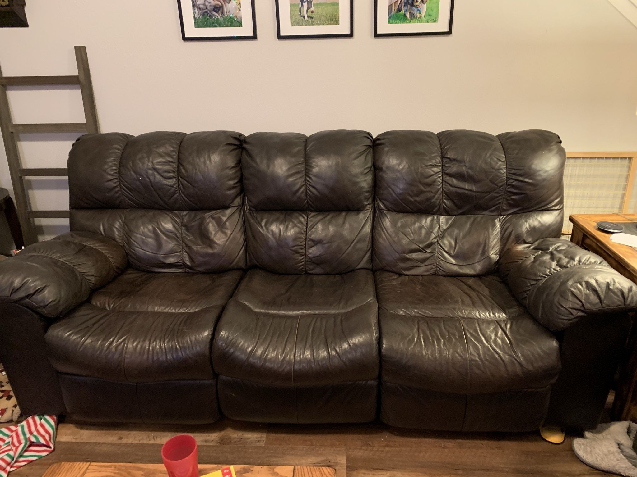Leather Couch for Sale in Olympia, WA OfferUp