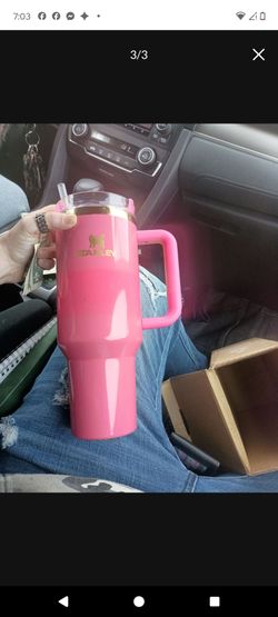Brand new pink Stanley
