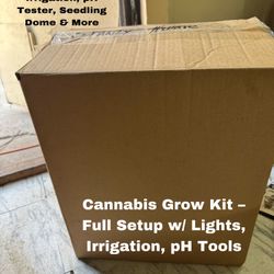 Complete Indoor Grow Kit – Everything You Need to Start Growing 