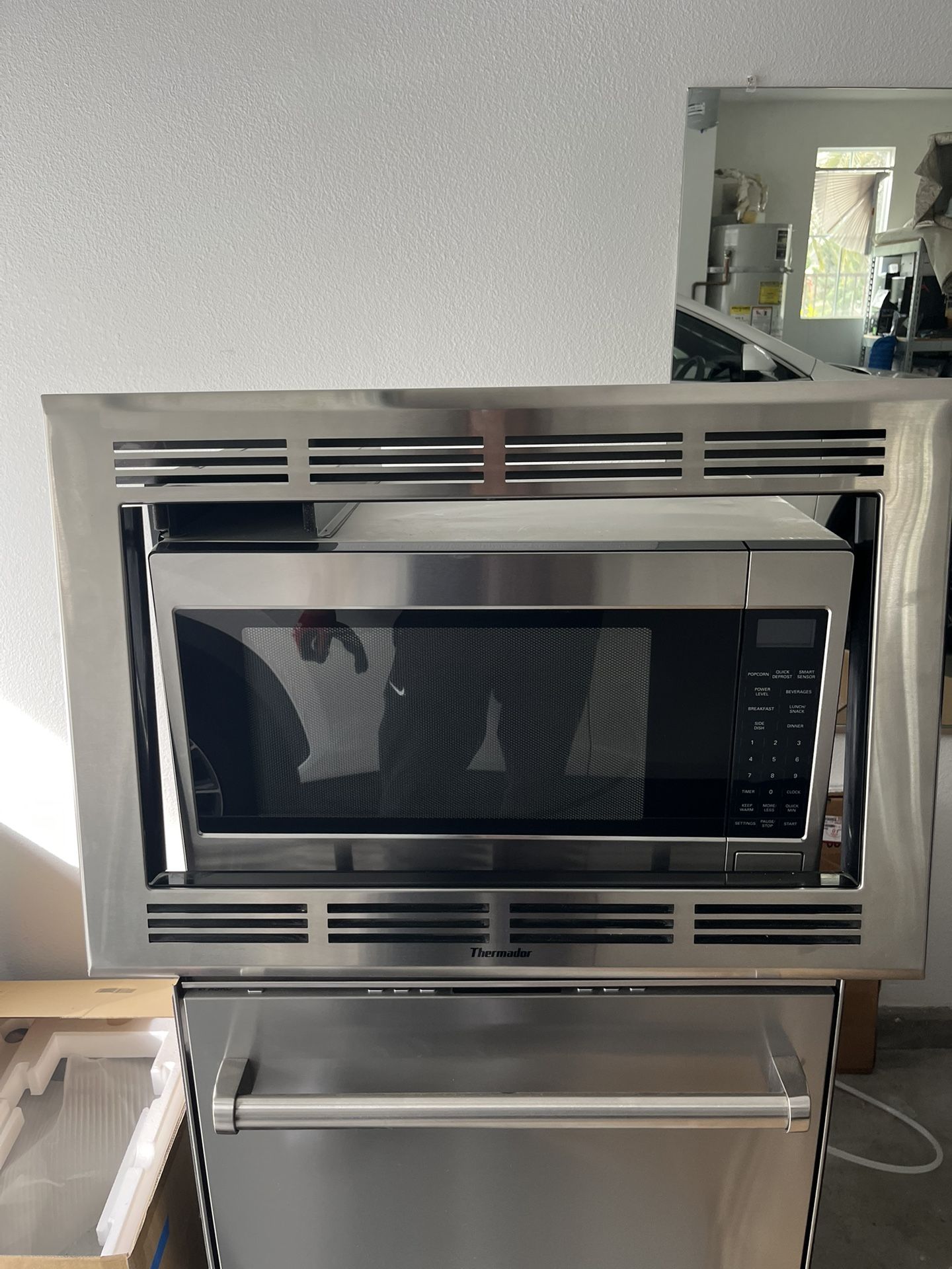 Thermador Microwave With Trim Kit