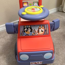 Bluey Toddler Car