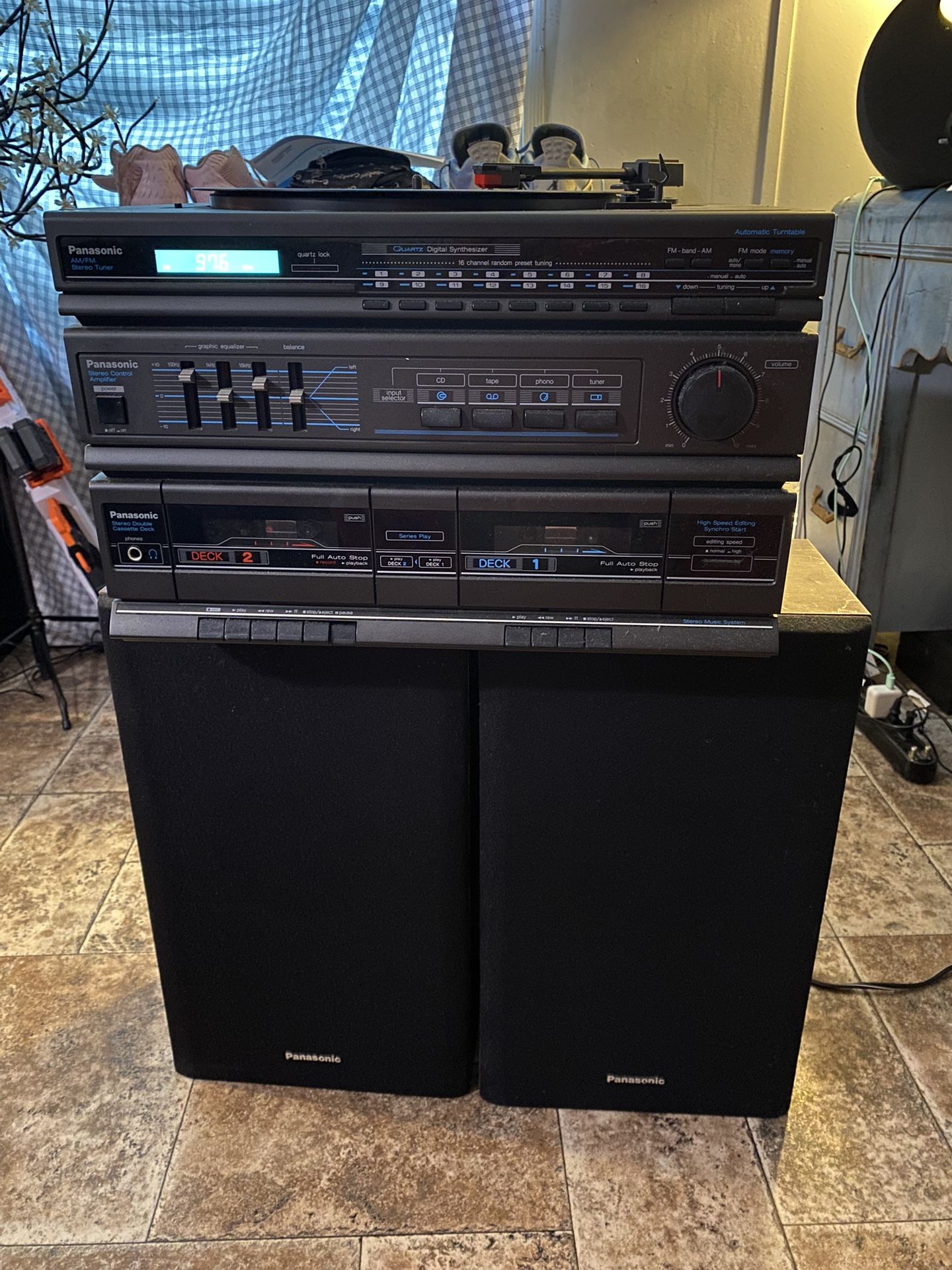 PANASONIC SG-H30 STEREO MUSIC SYSTEM