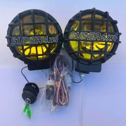 6" Light Pods Fog Lights Off Road 4x4 Lights Luces Focos Niebla Neblina Todo Terreno 