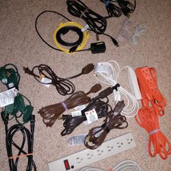 Extension Cords, Coax Cable Outlets, Saw Blade, PVC Pipe, Drawer Pulls