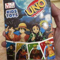 Anime uno card