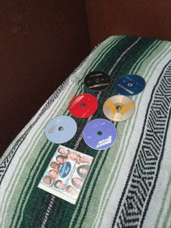 6 dvds movies and 1 music cd for free