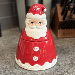Johanna Parker Santa Canister