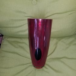 Red Vase 