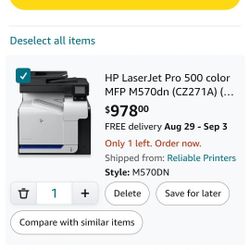 New Printer/Fax/Copier