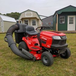 2021 CRAFTSMAN 46 INCH RIDING LAWN MOWER WITH BAGGER SYSTEM 