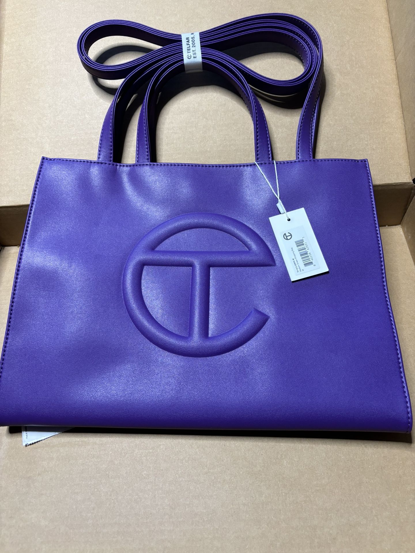 Purple TELFAR Bag 