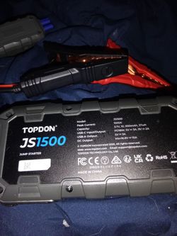 Topdon js1500 jumpstarting machine brand new from big five will trade for ba scooter charger phantom gogo