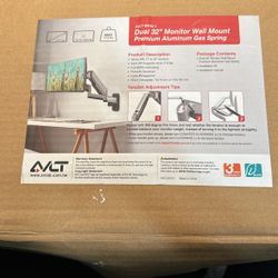 Dual Monitor Wall Mount 17-32”