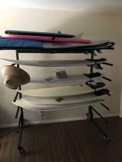 T RAX surf Board Rack