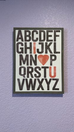 ABC Wall Decor