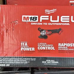 Milwaukee variable speed grinder tool only 2888-20