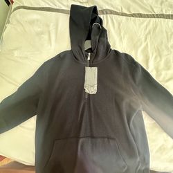 ARMANI HOODIE NEW: LARGE BLUE - THICK FABRIC/ I PAID $75 **YES STILL AVAILABLE **