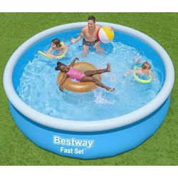 Fast Set 10' x 30 Round Inflatable Pool