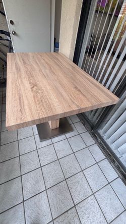 Mesa de comedor moderna expandible