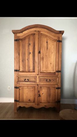 Sierra Armoire - Rustic Pine Collection