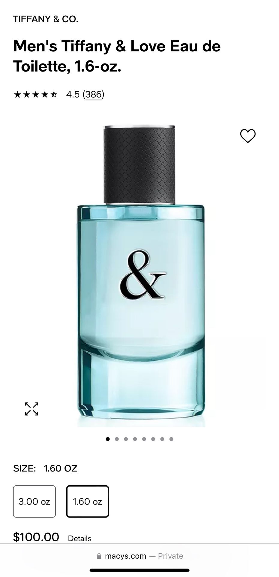 Love Perfume Tiffany Love Men Perfume Spray Perfume Bottle Tiffany