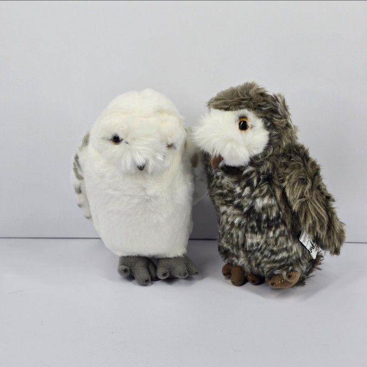 Harry Potter Wizarding World Owl Plush 6" Warner Bros 2018 Stuffed Animal Hedwig