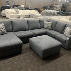 New Grey Sectional Sofa 