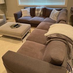 IKEA Sectional Gray Couch