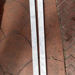 Two marble backsplashes from Pottery Barn